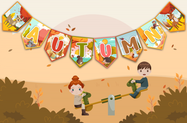 Autumn Background Banner